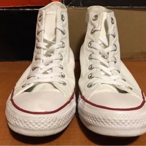 White high top converse